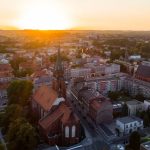 Raciborz, 24.07.2018. Srodmiescie; n/z Kosciol pw. Wniebowzięcia NMP. Fot. Robert Neumann / FORUM