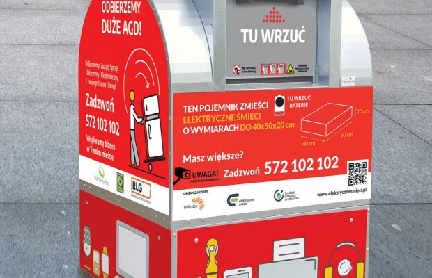 Pojemnik na elektroodpady