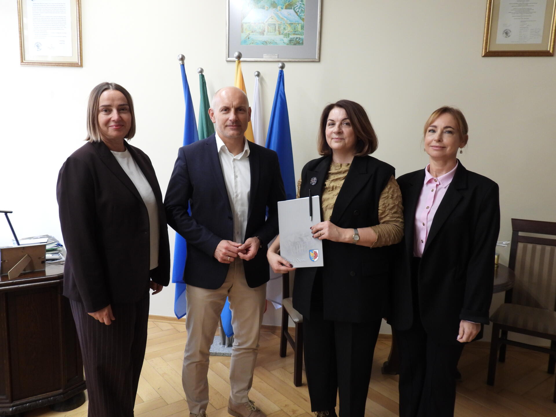 Pomoc dla podopiecznych OPS w Oleśnie