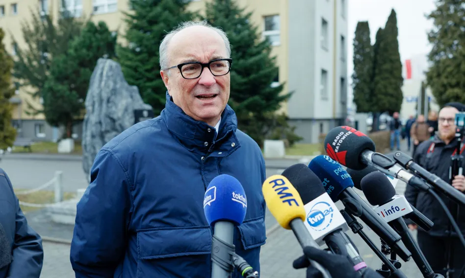 Włodzimierz Czarzasty z wizytą w JSW