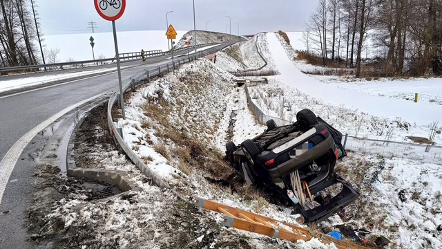 Dachowanie samochodu