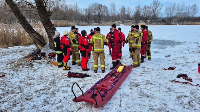 Ćwiczenia na zbiorniku