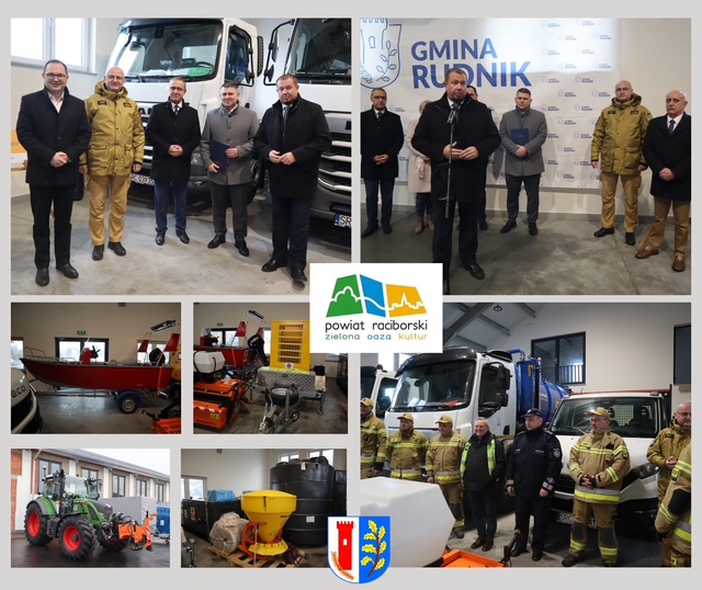 Gmina Rudnik z nowym sprzętem