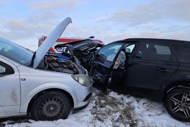 Polska Cerekiew: Groźny wypadek na DK45