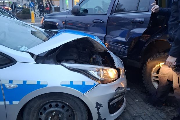 Pościg ulicami Krapkowic