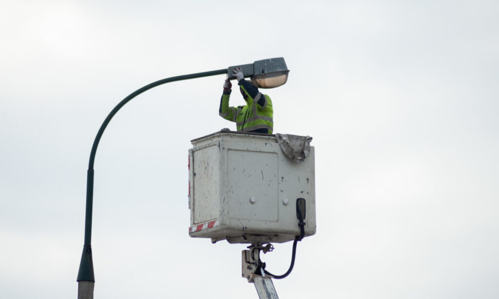 Nowe oświetlenie w Strzeleczkach