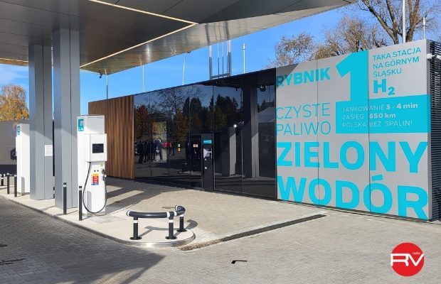 Stacja wodorowa w Rybniku w rozbudowie
