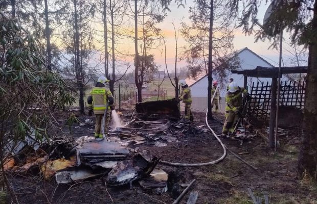 Pożar w Gaszowicach