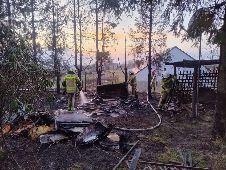 Pożar w Gaszowicach