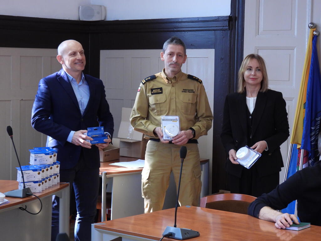 W Oleśnie rozdano czujki