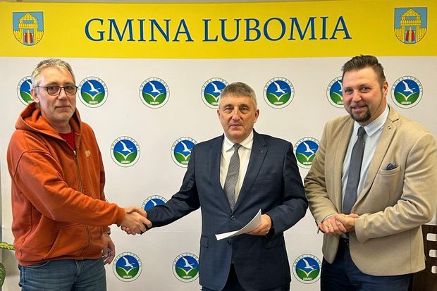 Umowa na projekt zbiornika w Lubomi