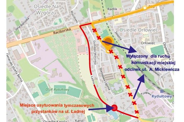 Przebudowa ul. Mickiewicza w Rydułtowach