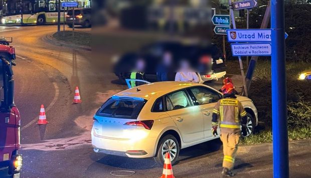 Pod wpływem alkoholu spowodowała wypadek