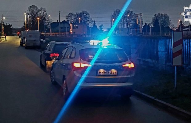 Pościg zakończył się w Rudyszwałdzie