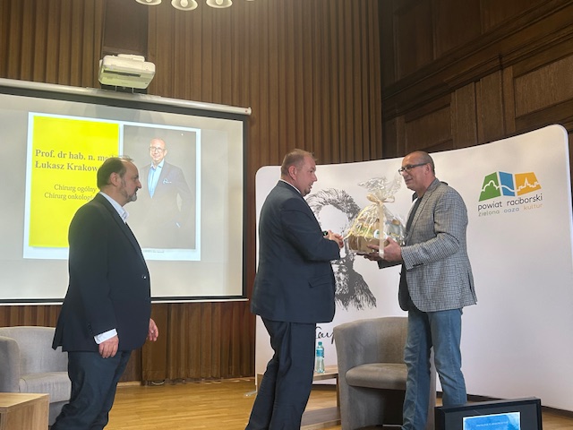 Profesor Łukasz Krakowczyk w Kasprowiczu