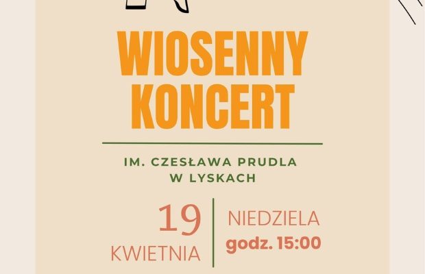 Wiosenny koncert im. Czesława Prudla