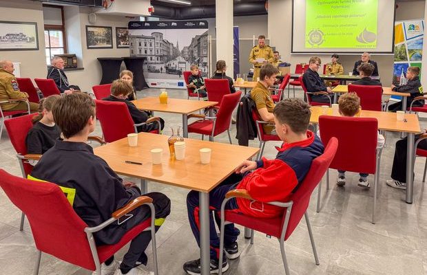 Turniej wiedzy pożarniczej w Zamku Piastowskim