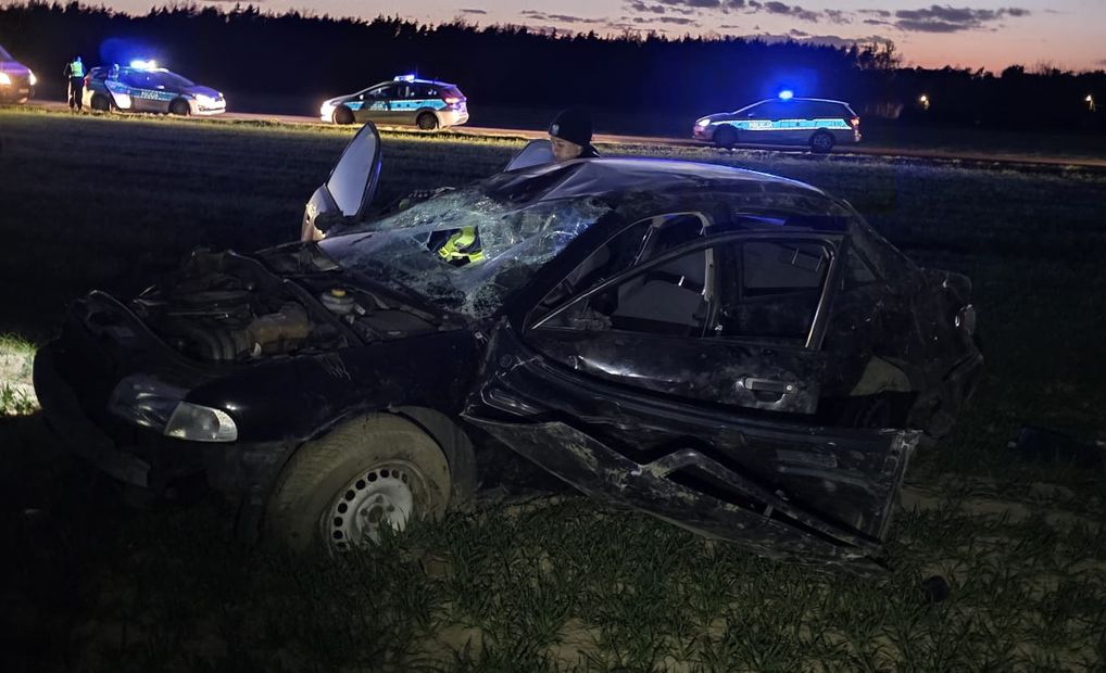 Uciekał audi przed policjantami